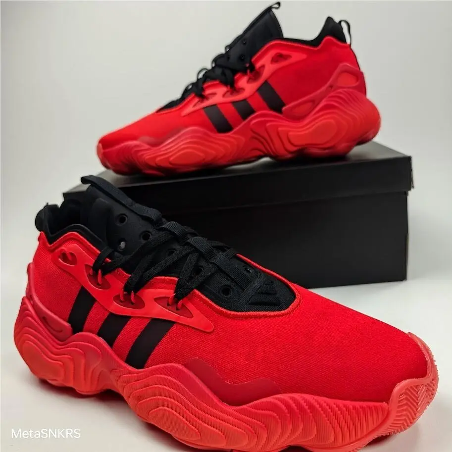 Adidas shoes - adidas Trae Young 3 - Trae Young - IE9361 - Scarlet Red/ Black/ Red 8