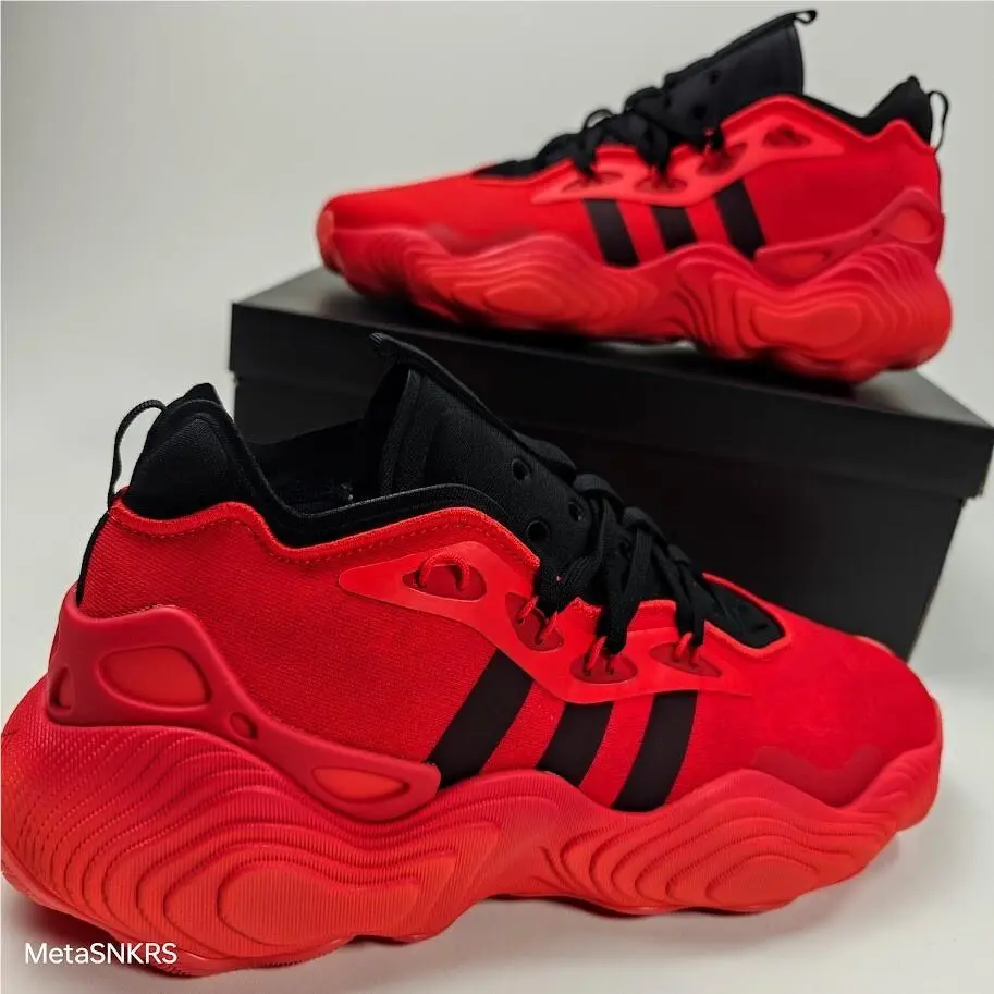 Adidas shoes - adidas Trae Young 3 - Trae Young - IE9361 - Scarlet Red/ Black/ Red 9