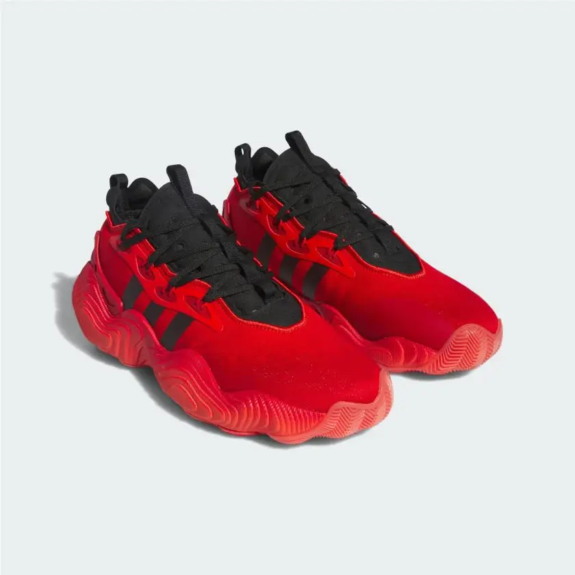 Adidas shoes - adidas Trae Young 3 - Trae Young - IE9361 - Scarlet Red/ Black/ Red 14