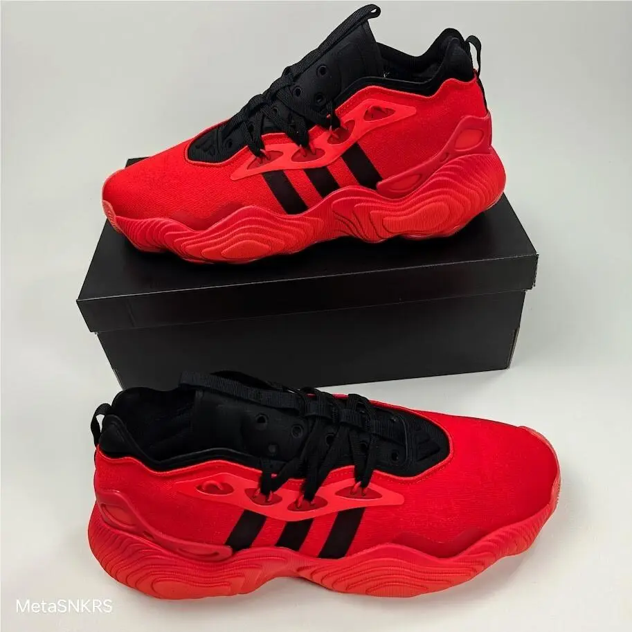 Adidas shoes - adidas Trae Young 3 - Trae Young - IE9361 - Scarlet Red/ Black/ Red 3