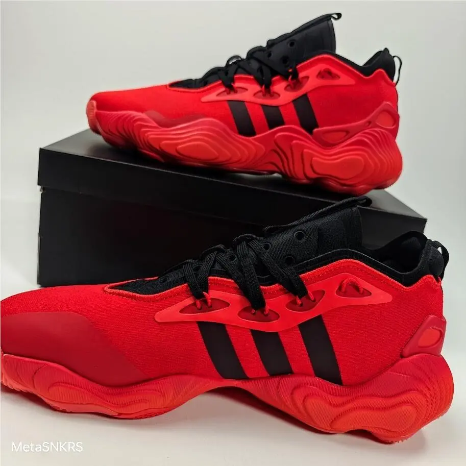 Adidas shoes - adidas Trae Young 3 - Trae Young - IE9361 - Scarlet Red/ Black/ Red 7
