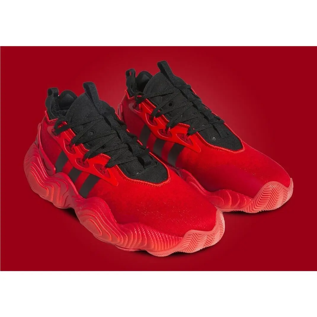 Adidas shoes - adidas Trae Young 3 - Trae Young - IE9361 - Scarlet Red/ Black/ Red 18