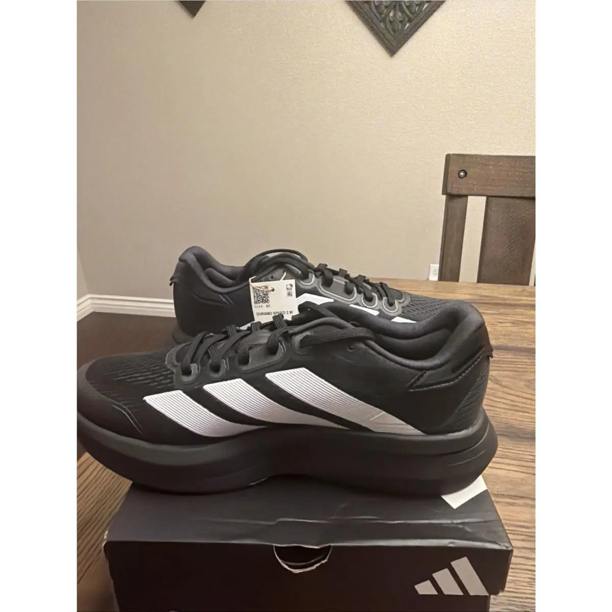 Adidas shoes - adidas Duramo Speed 2 - Duramo Speed - Cloud White / Core Black / Halo Silver 3