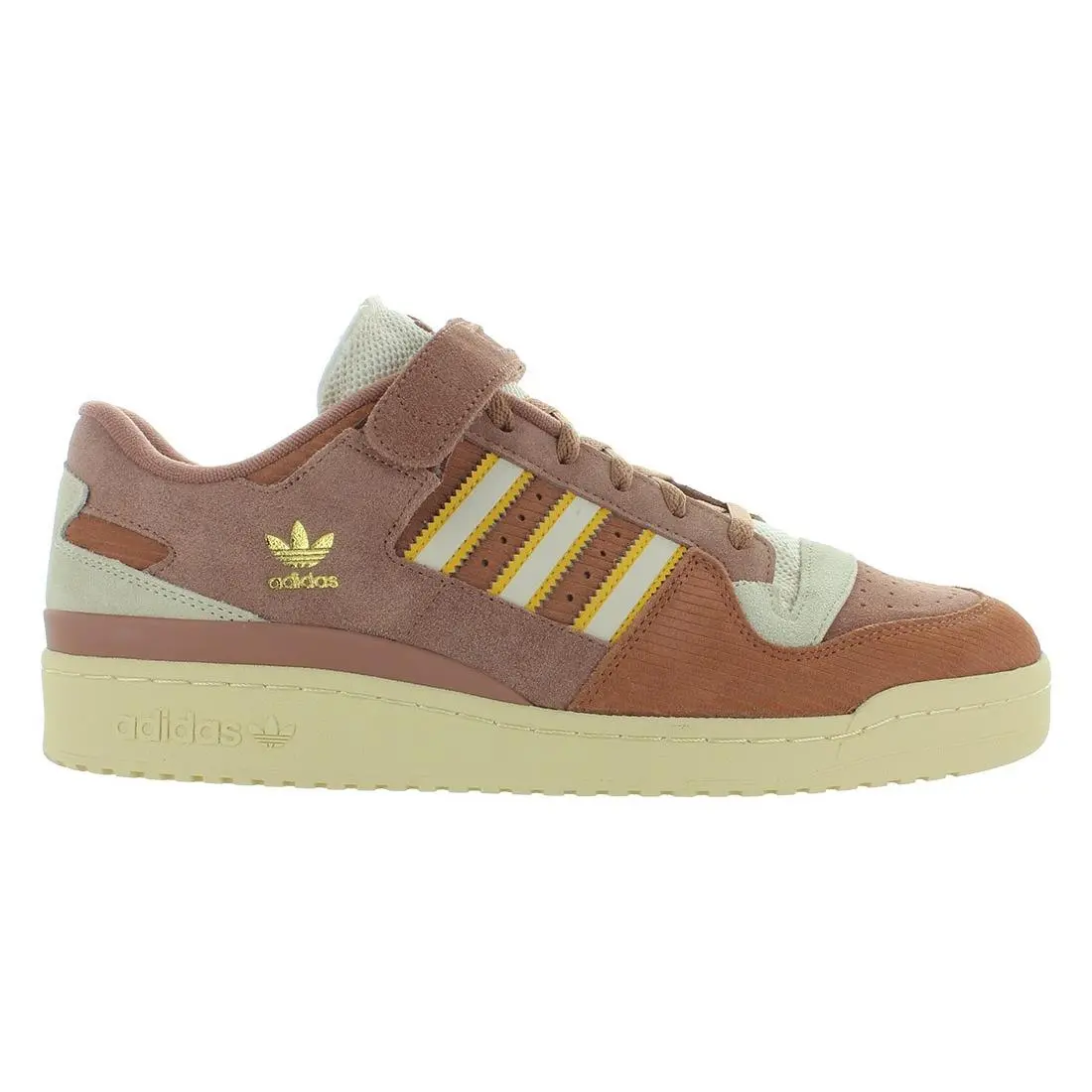 Adidas Forum 84 Low Mens Shoes Size 14 Color: Clay Strata/cream White/bold Gold