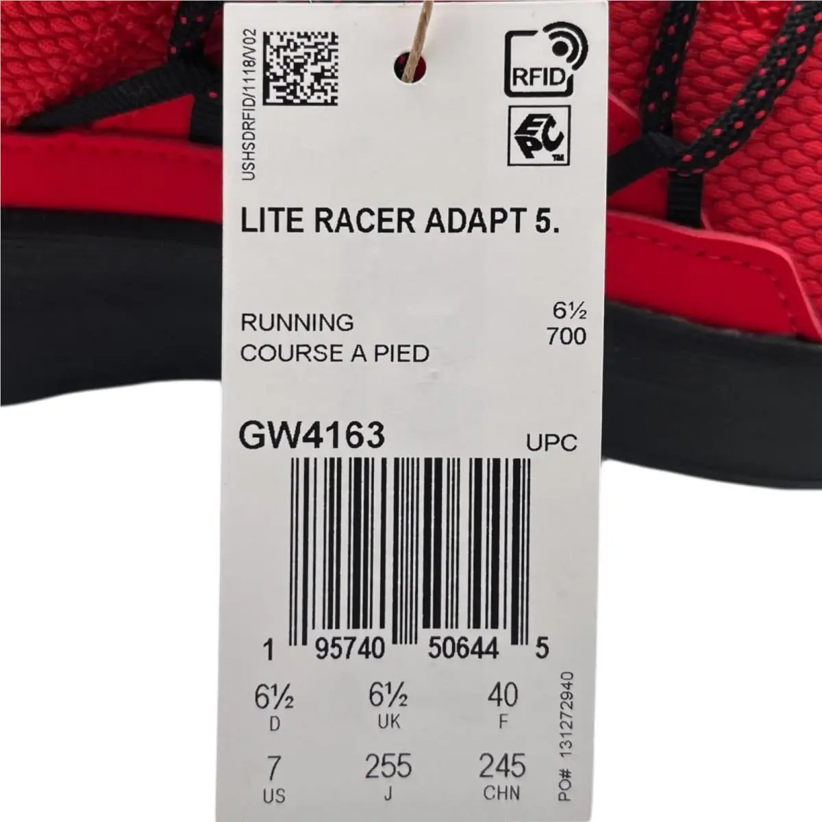 Adidas shoes - Red (UPC: 195740506445) 12