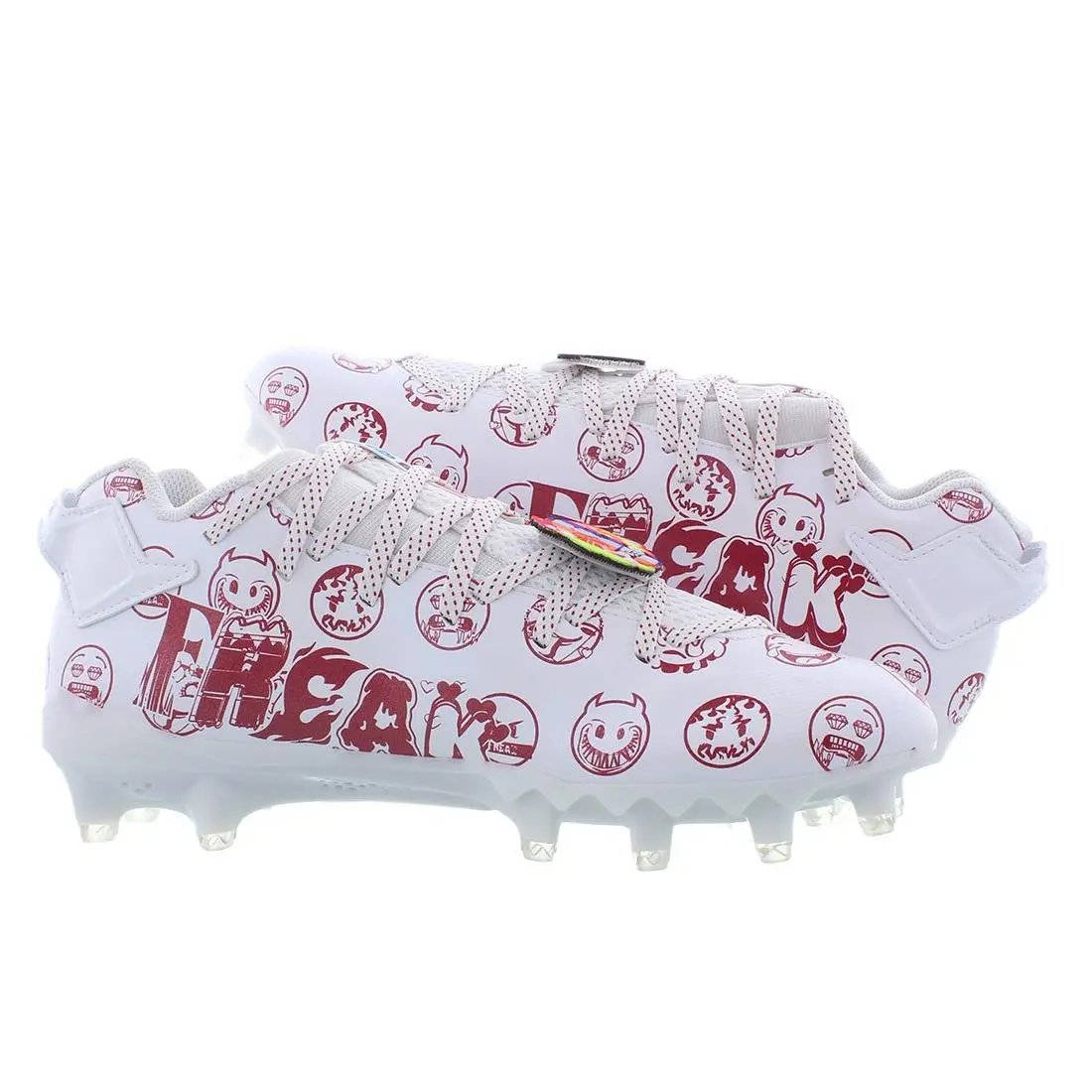 Adidas shoes - White/Red, Full: White/Red (UPC: 195736613454) 1