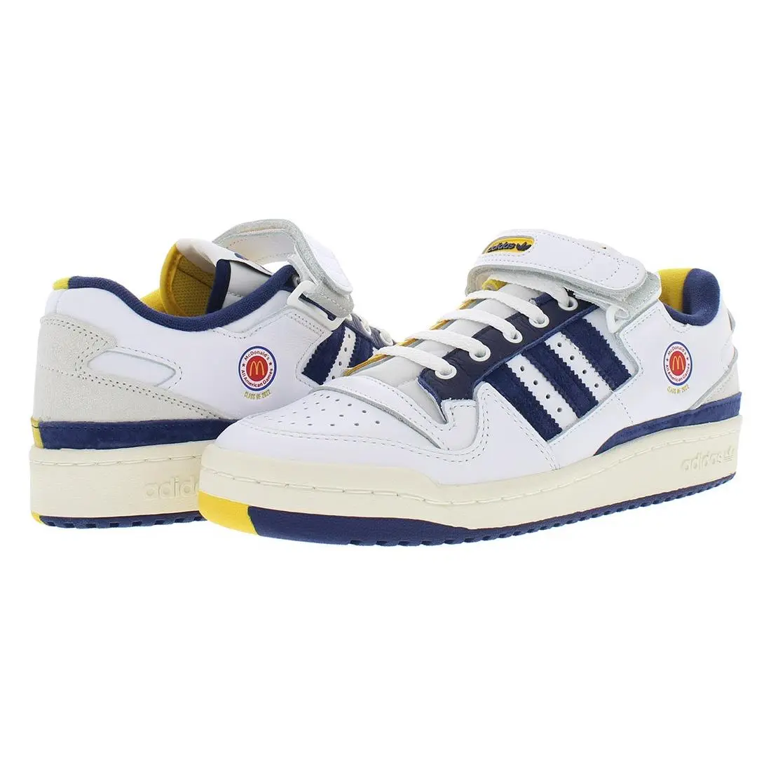 Adidas shoes - White/Navy/Yellow, Main: White (UPC: 195743602823) 0