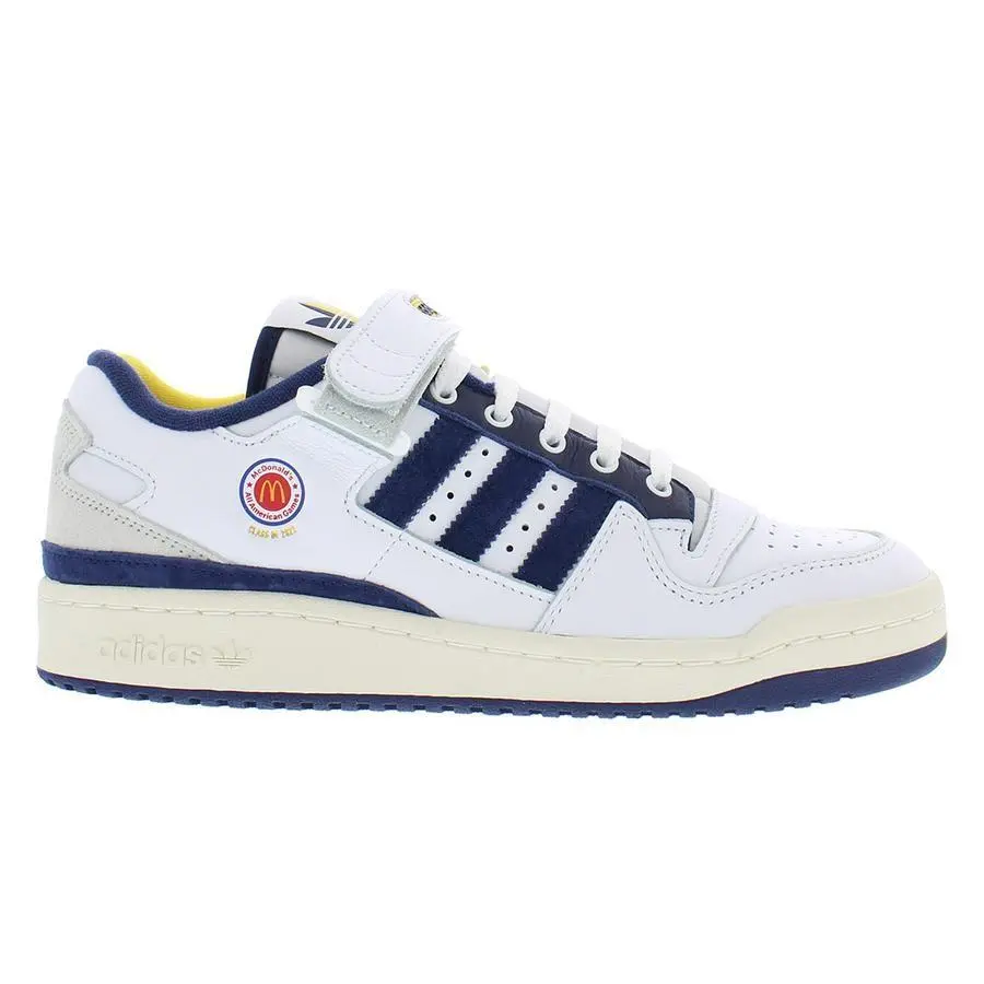 Adidas shoes - White/Navy/Yellow, Main: White (UPC: 195743602823) 2