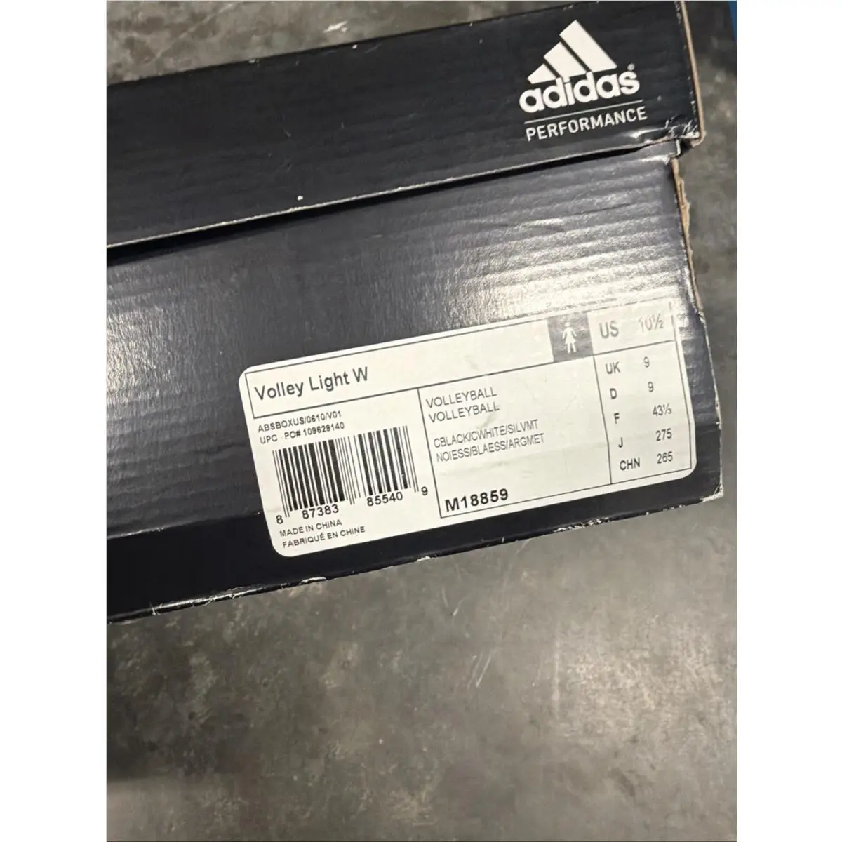 Adidas shoes - adidas Volley Light W - Volley Light - M18859 - Black 7