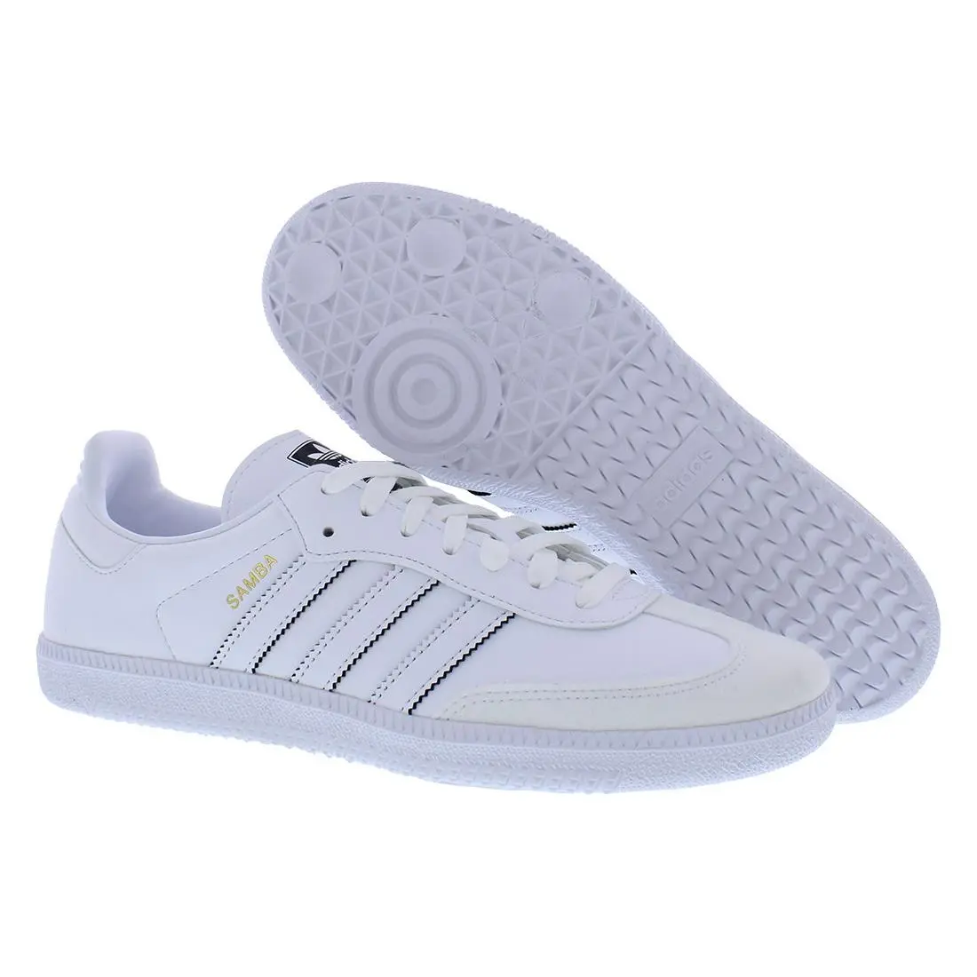 Adidas Samba Vegan X Mickey Leather Mens Shoes Size 11.5 Color: White/black