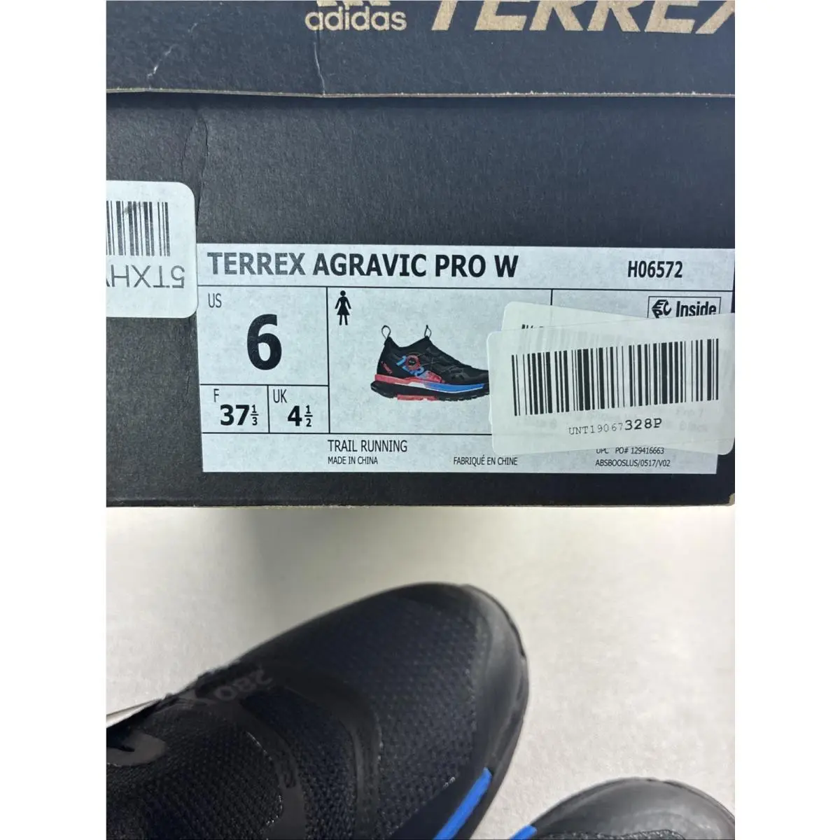 Adidas shoes - adidas TERREX Agravic - TERREX Agravic - H06572 - Black (UPC: 195734140396) 6