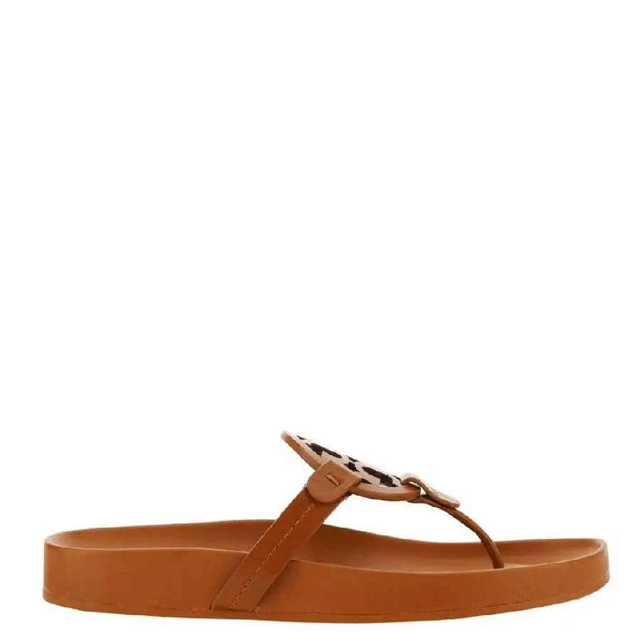 Tory Burch Miller Cloud Leather Thong Sandals Size 8