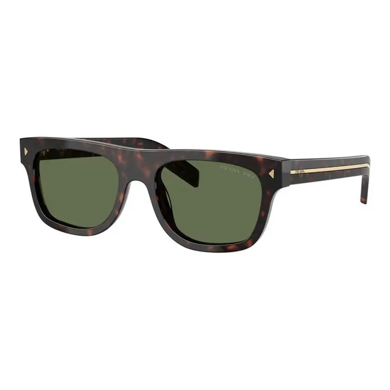 PRB12S 17N20G Root Tortoise/green Polarized 55-19-145 Sunglasses by Prada