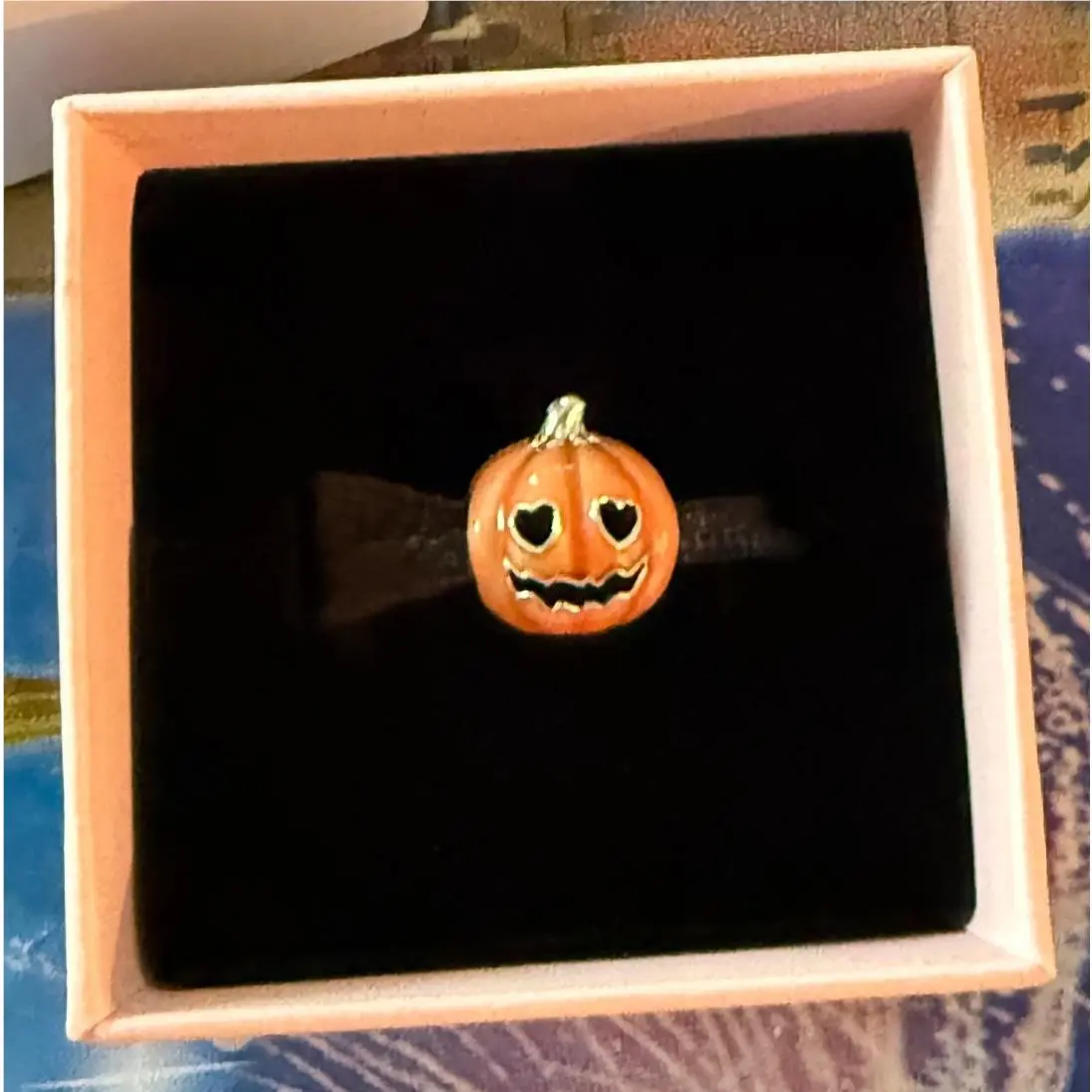 2026 Pumpkin Glow in The Dark  Charm Halloween by Pandora