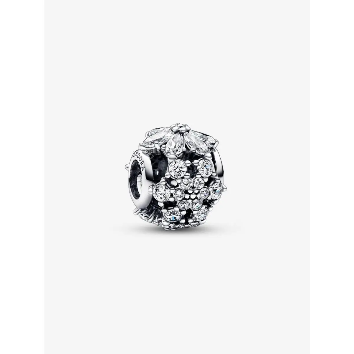 Sparkling Herbarium Cluster Round Charm-792383C01 by Pandora
