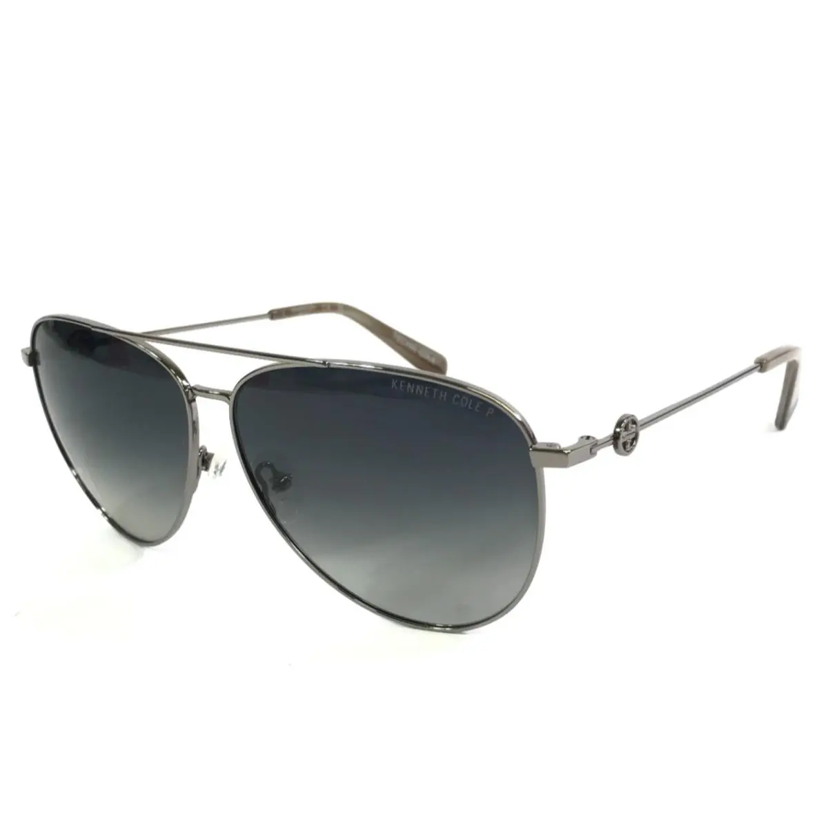 Kenneth Cole Sunglasses KC7270 10P Gunmetal Frames w/ Dark Gray Polarized Lenses