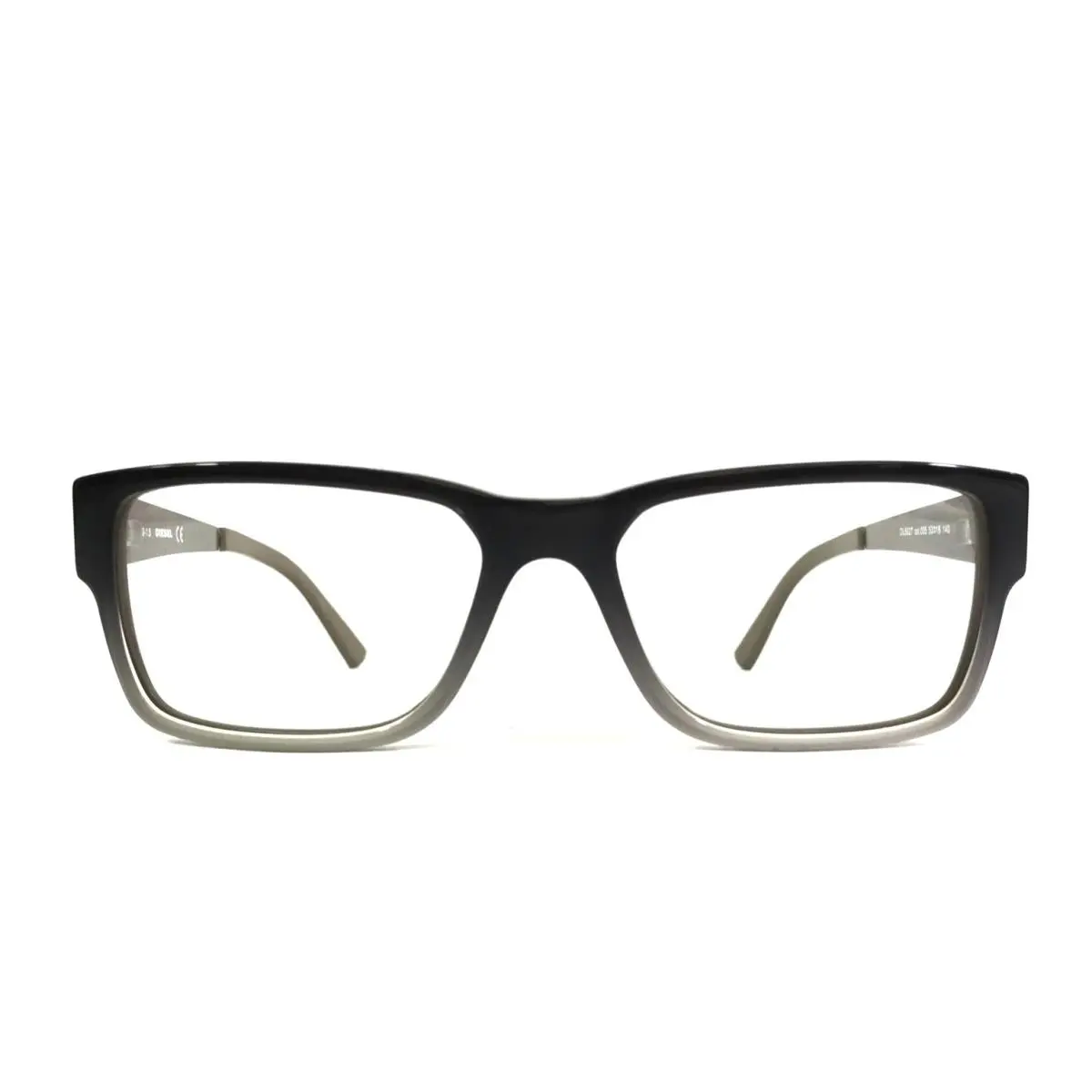 Diesel Eyeglasses Frames DL5027 col.005 Grey Beige Rectangle Full Rim 53-16-140
