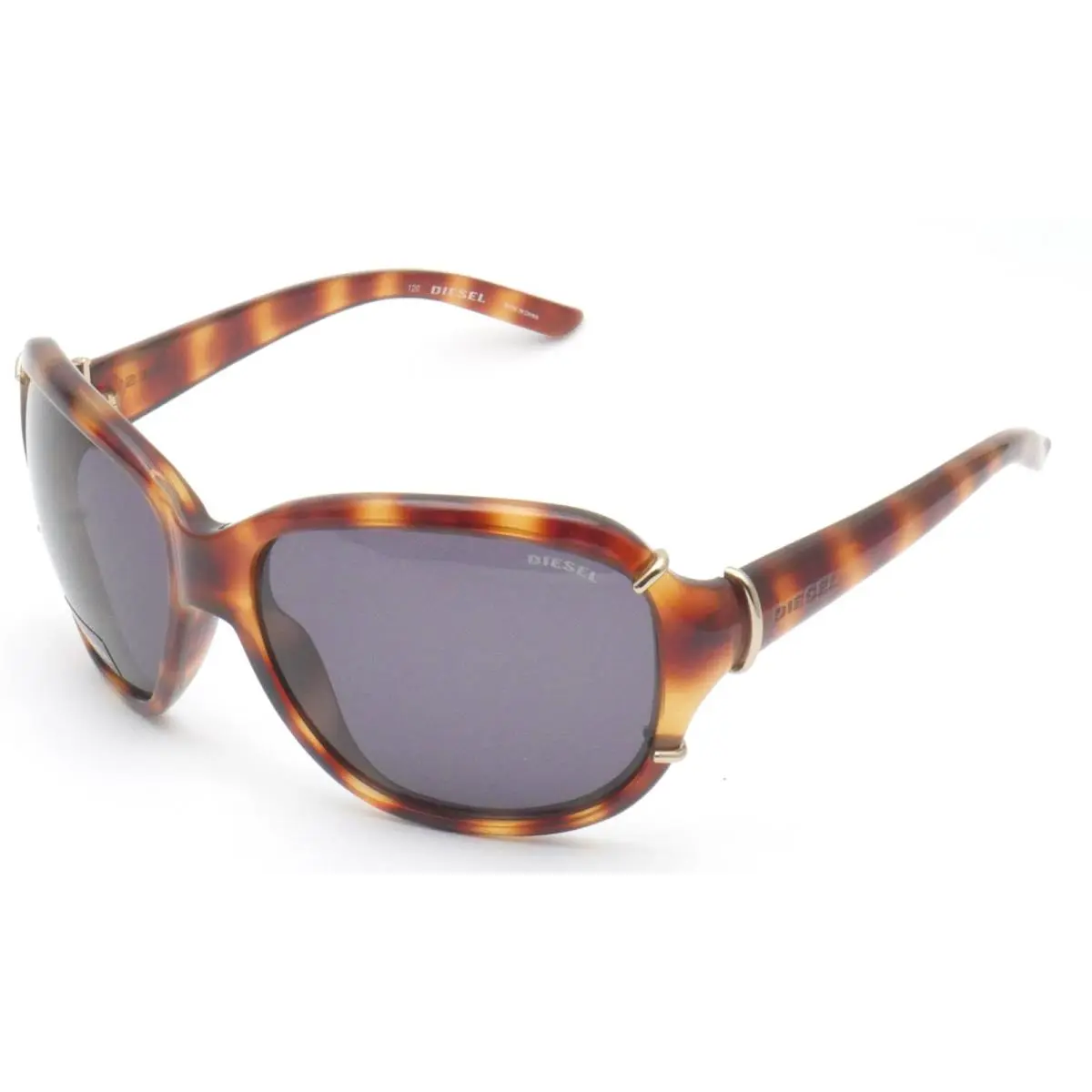 Diesel Vintage DS 0086 Sunglasses 61-16-120 Shy Tortoise Gold/ Smoke DL0086-H68