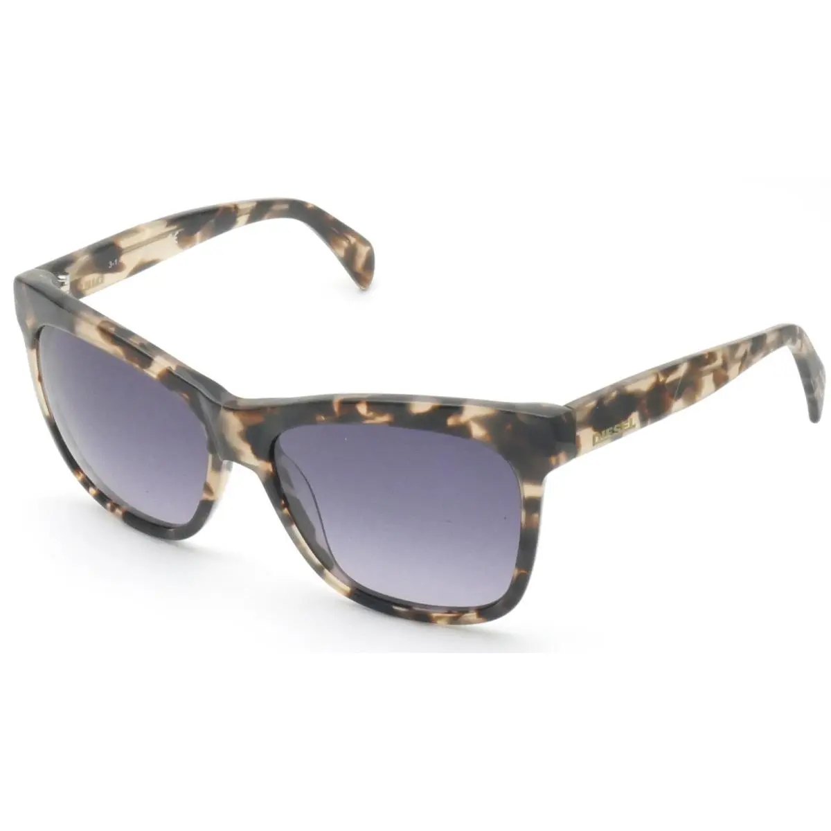 Diesel Vintage DS 0101 Sunglasses 56-15-140 Light Tortoise Grey Grd DL0101-55W