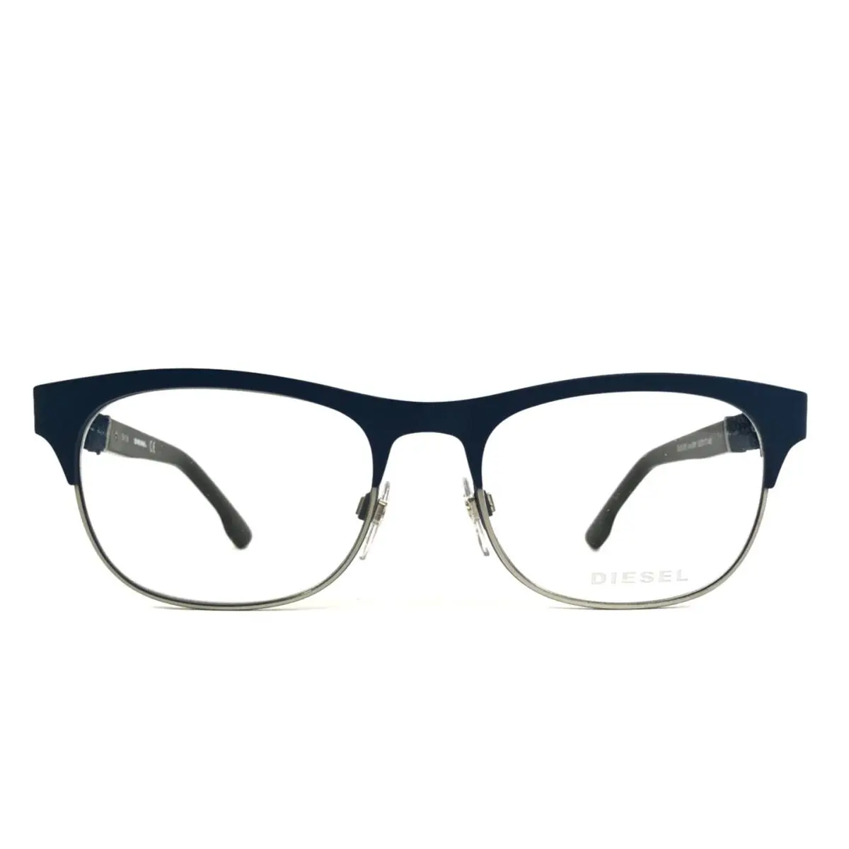 Diesel Eyeglasses Frames DL5125 Col. 091 Black Blue Square Full Rim 52-17-145