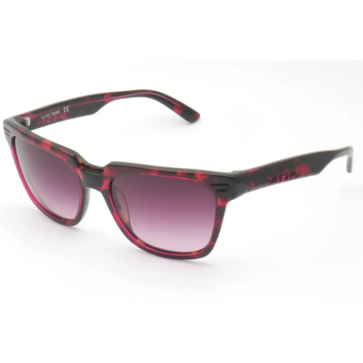 Diesel Vintage DS 0018 Sunglasses 53-17-140 Shy Red Tortoise Grad DL0018-56Z