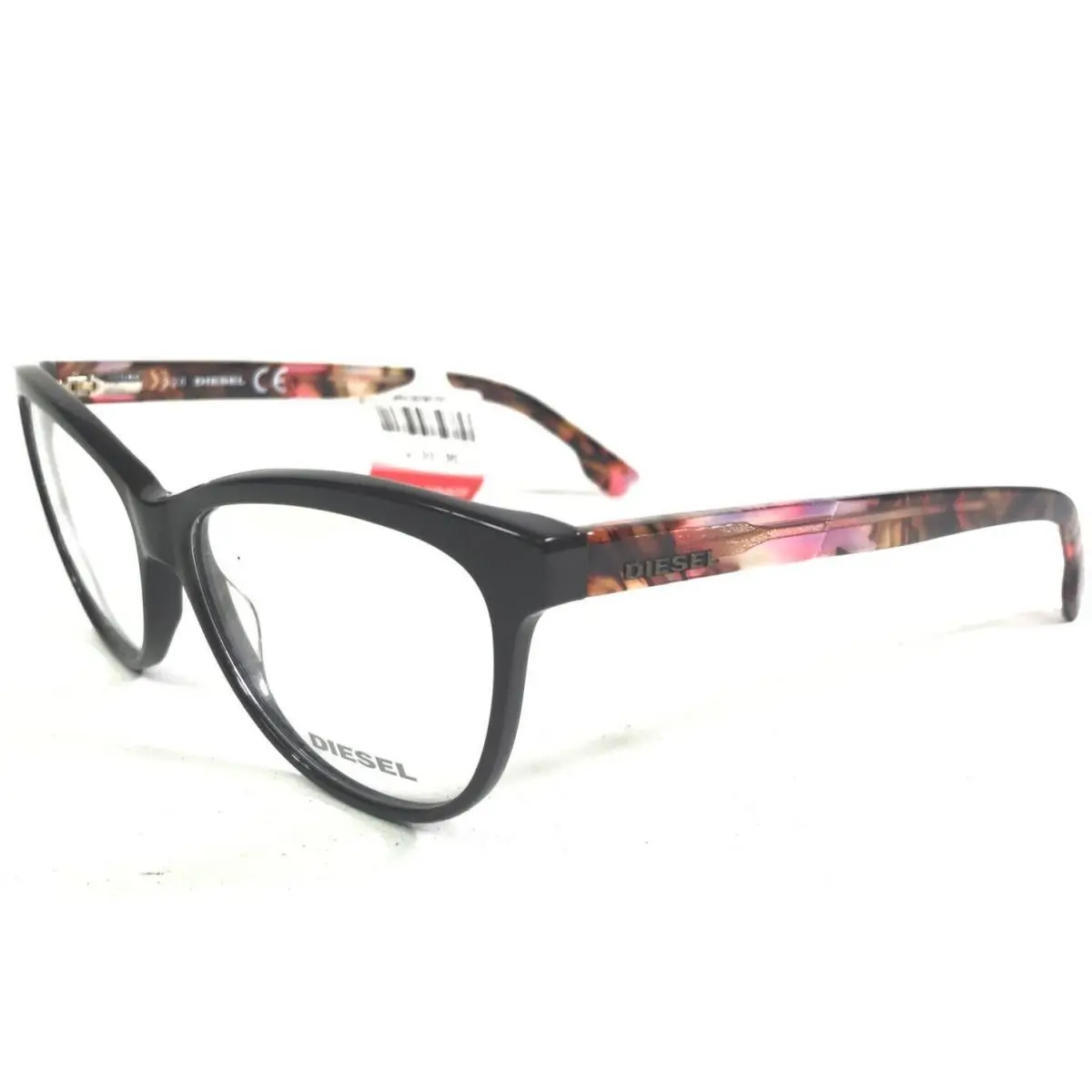 Diesel Eyeglasses Frames DL5188 Col.069 Burgundy Brown Pink Tortoise 53-13-140
