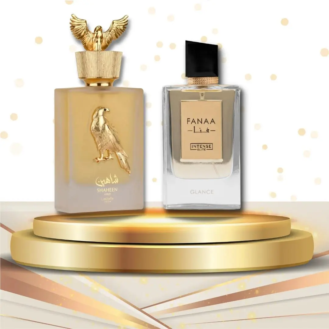 Lattafa Collection Women EDP-100ML/3.4Oz Shaheen Gold Fanaa Glance For Women