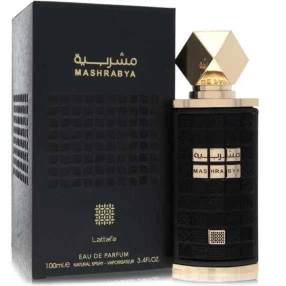 Lattafa Mashrabya Perfume By Lattafa For Men and Women 3.4 Oz Edp Spray Unisex