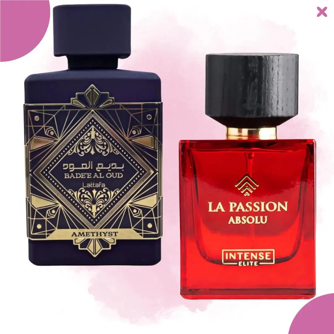 La Passion Absolu by Intense Elite Oud For Glory Amethyst by Lattafa Edp 100ml