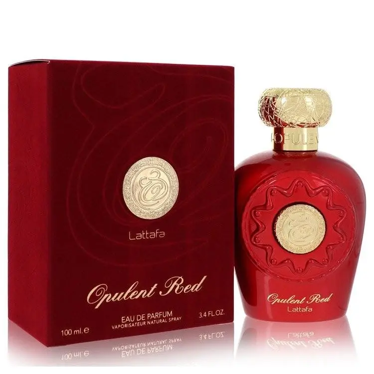 Lattafa Opulent Red by Lattafa Eau De Parfum Spray 3.4 oz / e 100 ml