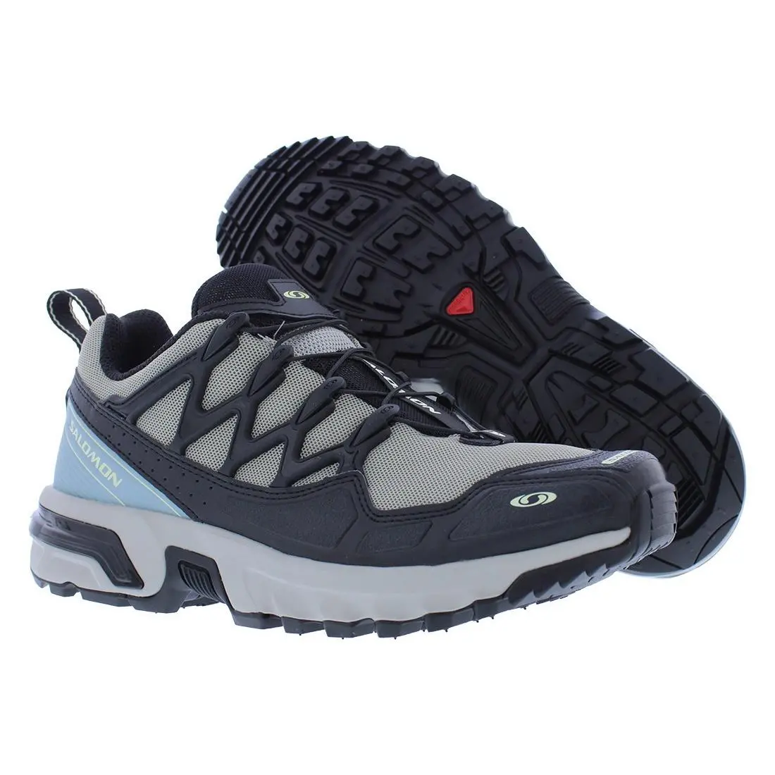 Salomon shoes - Ghost Gray/Black/Arona, Main: Black 4