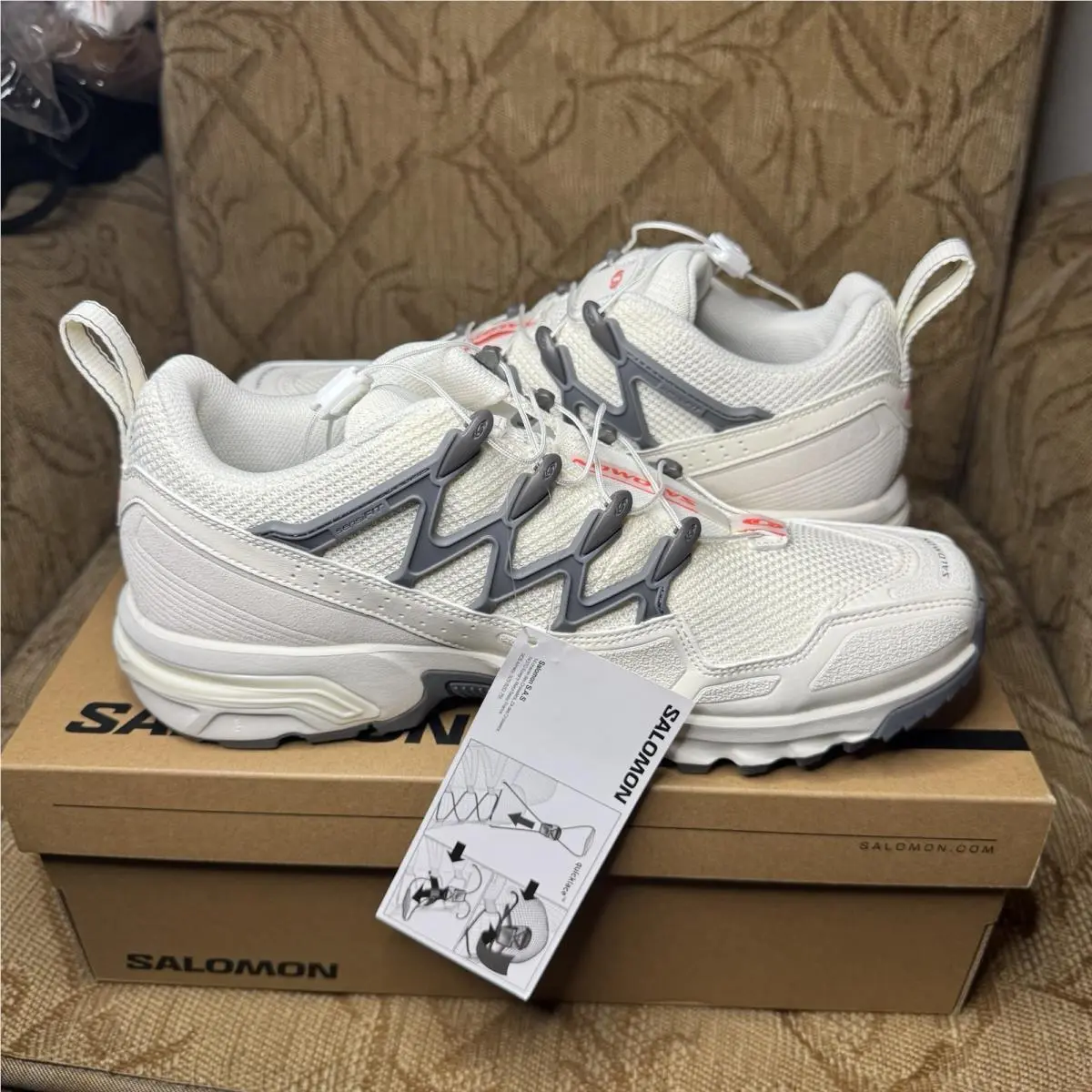 Salomon shoes - Salomon ACS+ CWSP - CWSP - L47595900 - Ivory 0