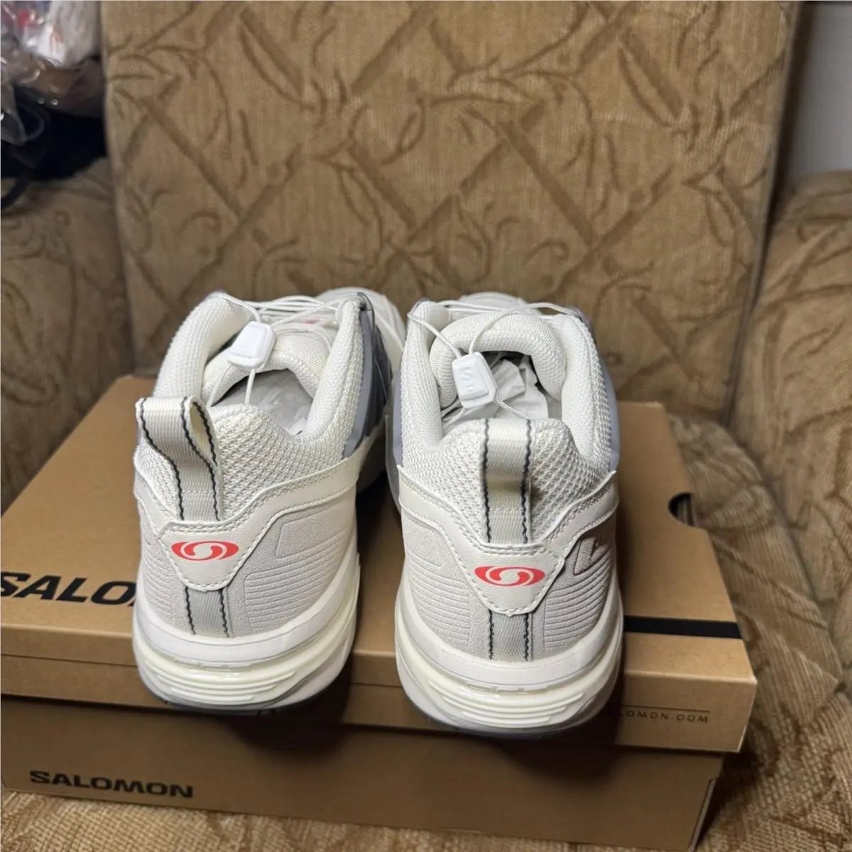Salomon shoes - Salomon ACS+ CWSP - CWSP - L47595900 - Ivory 4