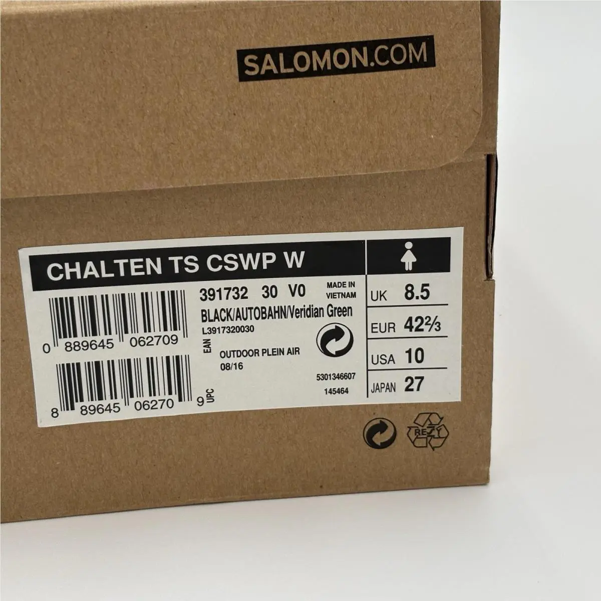 Salomon shoes - Salomon Chalten TS CSWP - Chalten CSWP - Black 15