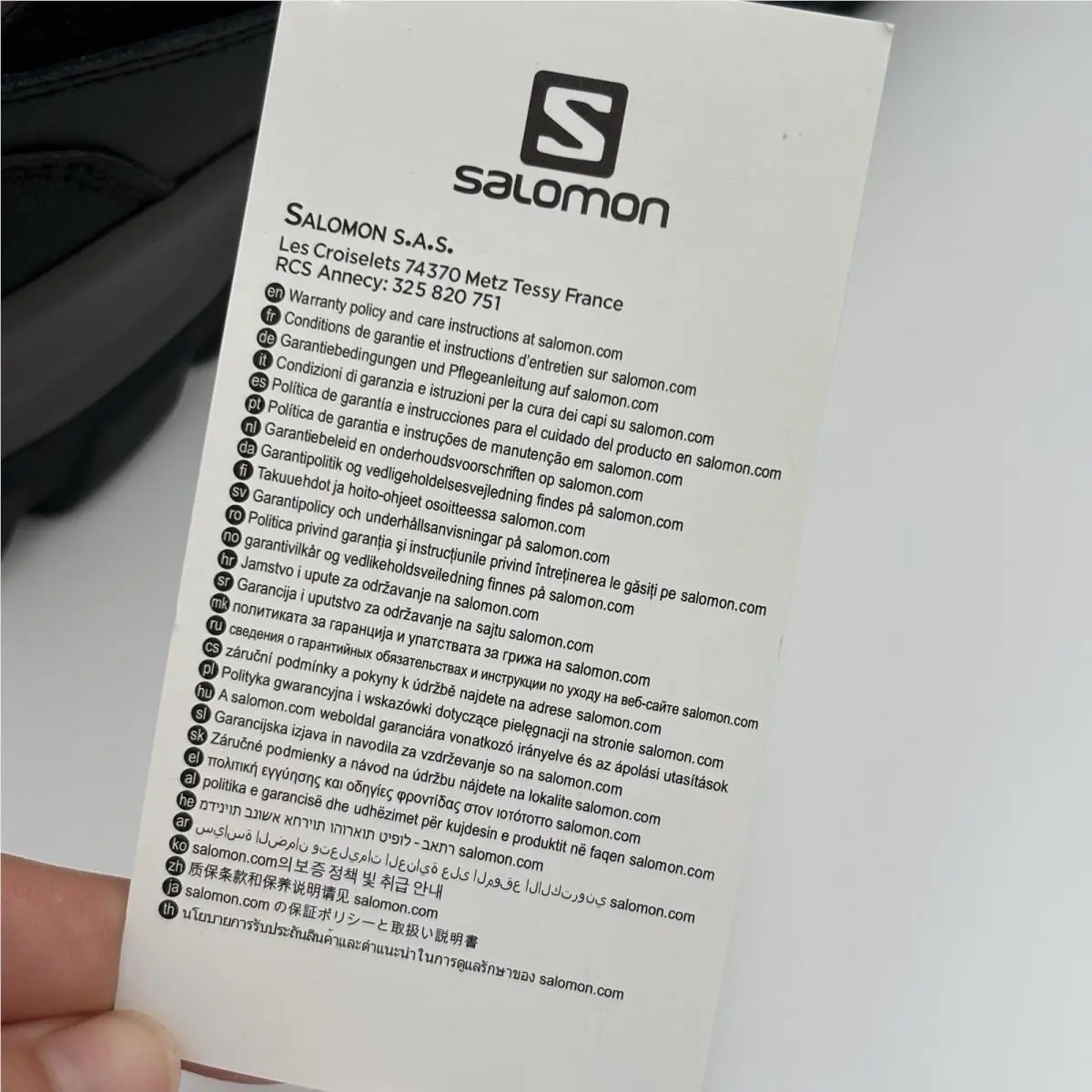 Salomon shoes - Salomon Chalten TS CSWP - Chalten CSWP - Black 18
