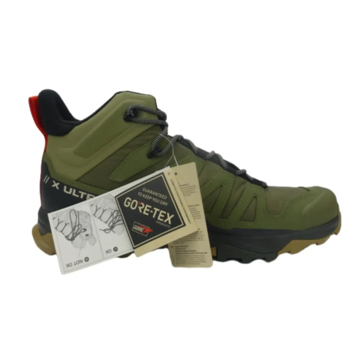 Salomon shoes - Salomon X Ultra GTX - Ultra GTX - Green (UPC: 195751068635) 7