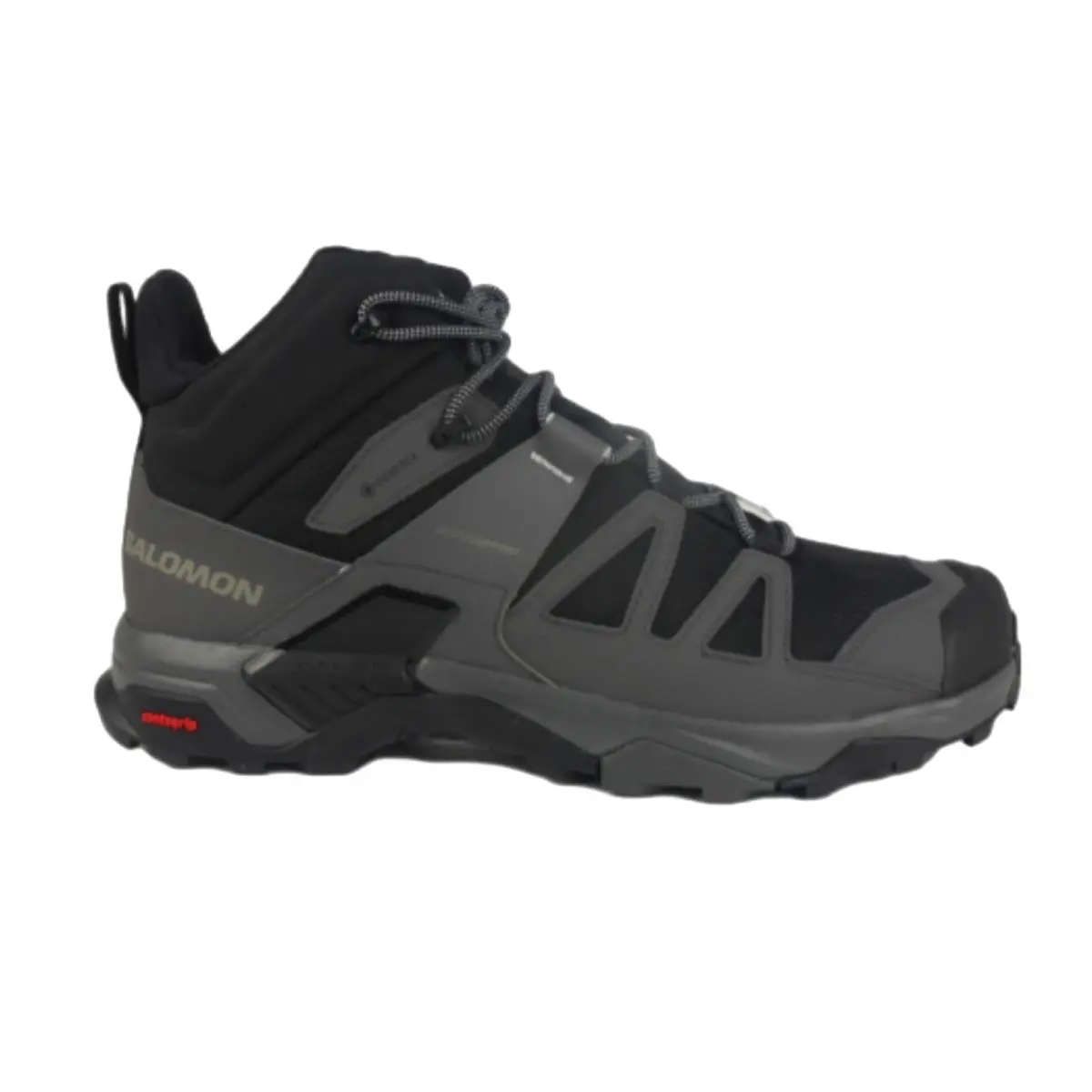 Salomon X Ultra 4 Mid Wide Gtx Black Magnet Pearl Blue US 13 EE