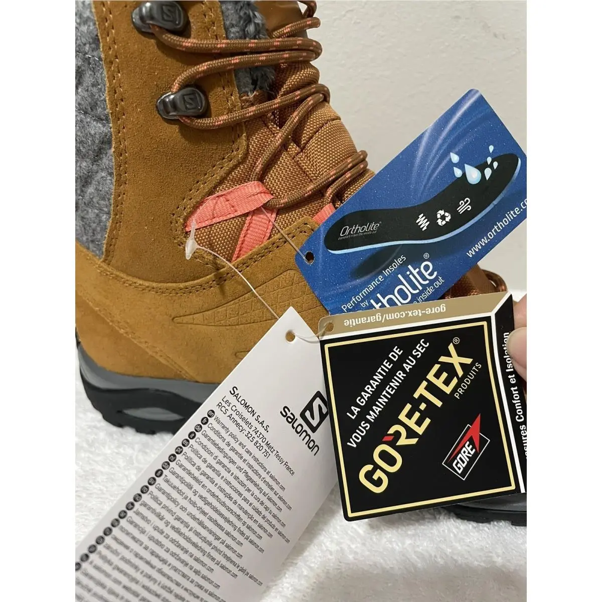 Salomon shoes - Ellipse Winter GTX - Ellipse Winter GTX - Brown 0