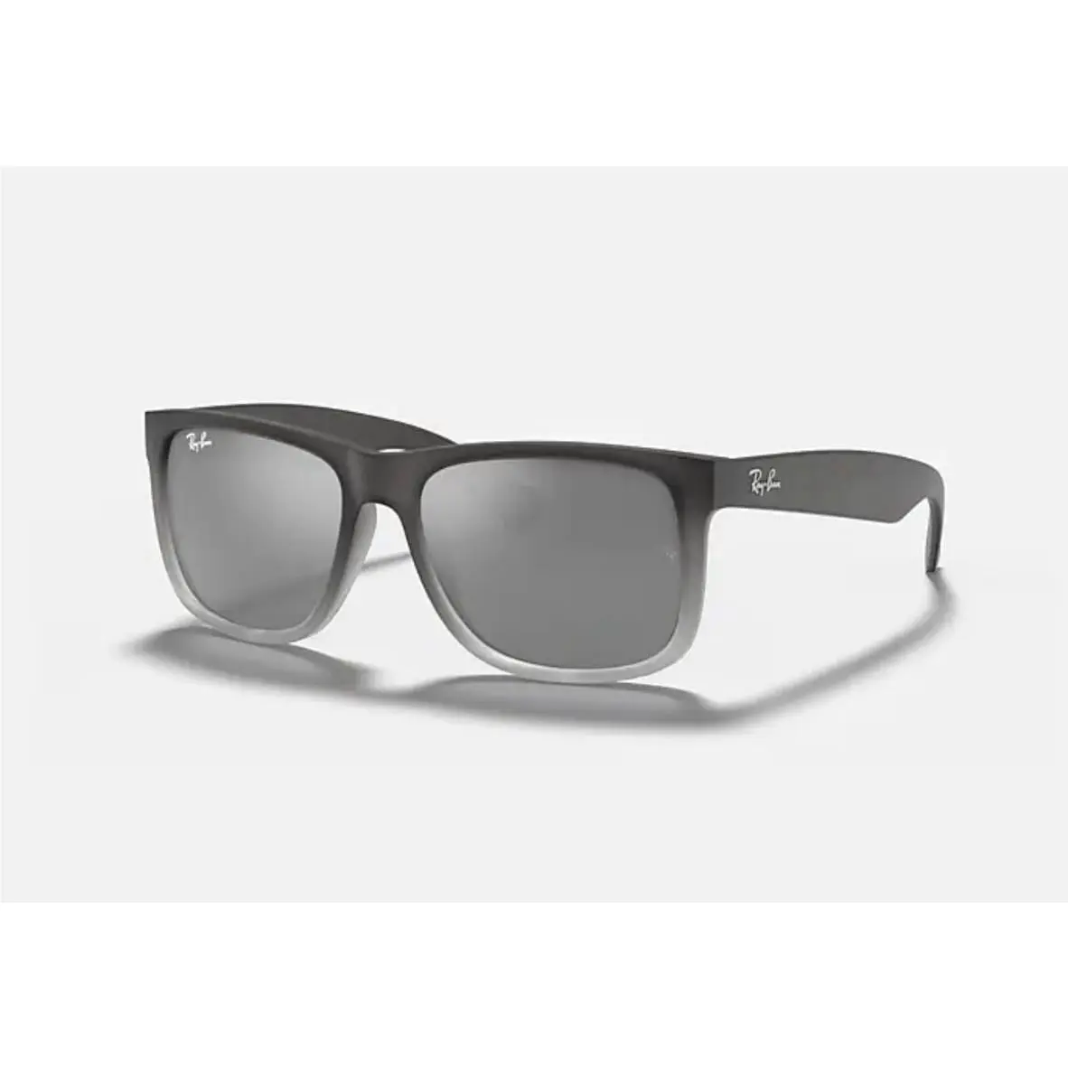 Ray-ban Justin RB4165 852/88 Matte Grey Square Sunglasses w/ Case Box Real