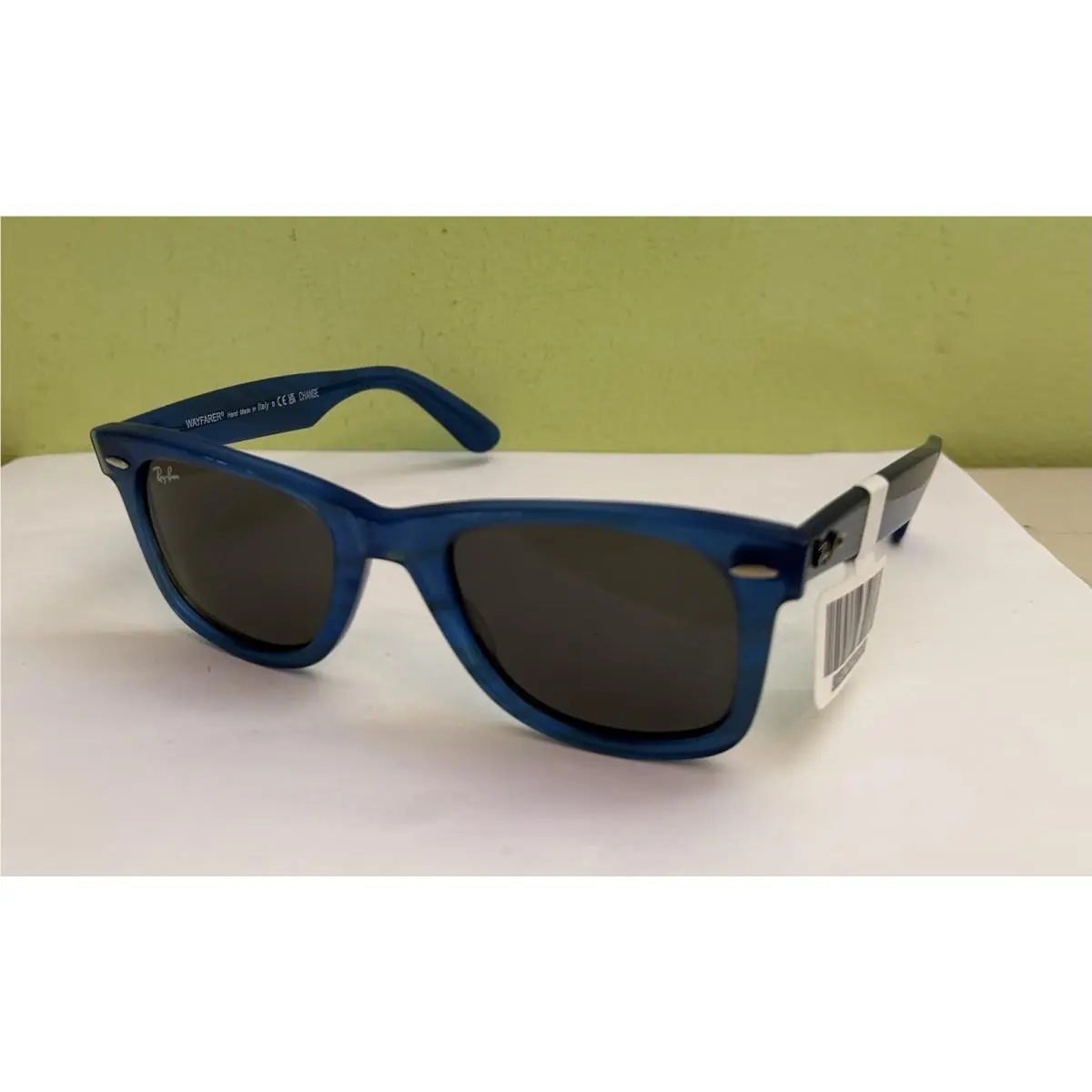 Ray Ban RB2140 1409/B1 Blue Marble Wayfarer Sunglasses 50-22