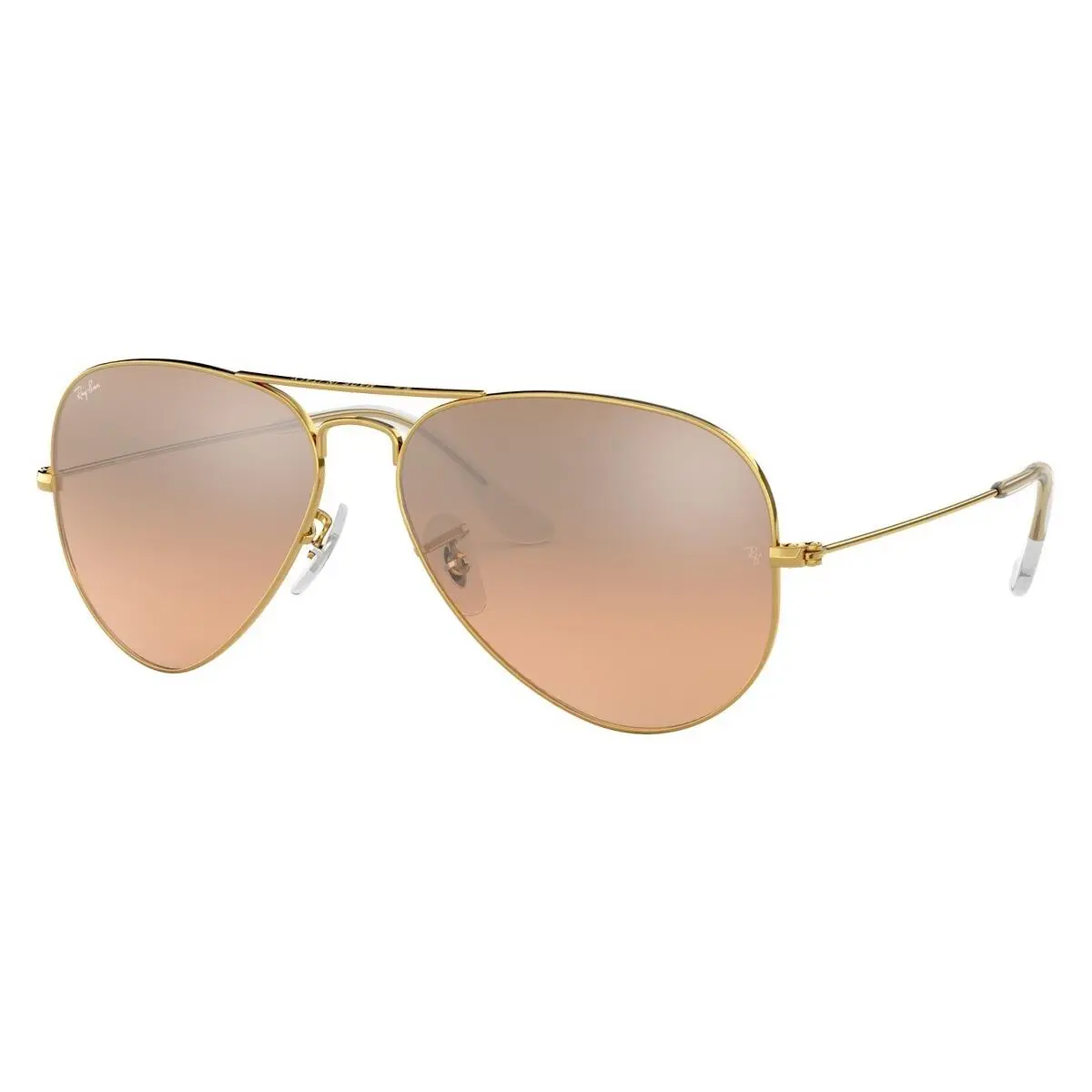 Ray-ban Aviator RB3025 112/17 Blue Flash Lens with Matte Gold Frame 55mm