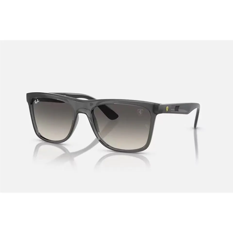 Ray-ban Scuderia Ferrari RB4413M Sunglasses Transparent Grey Gradient Square