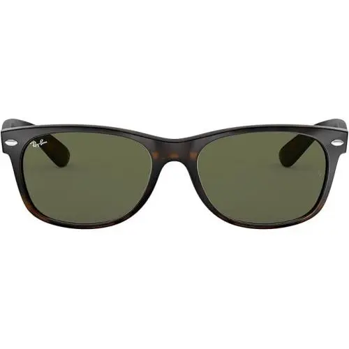 Ray-ban RB2132 Wayfarer Square Sunglasses Tortoise/G-15 Green 52 mm