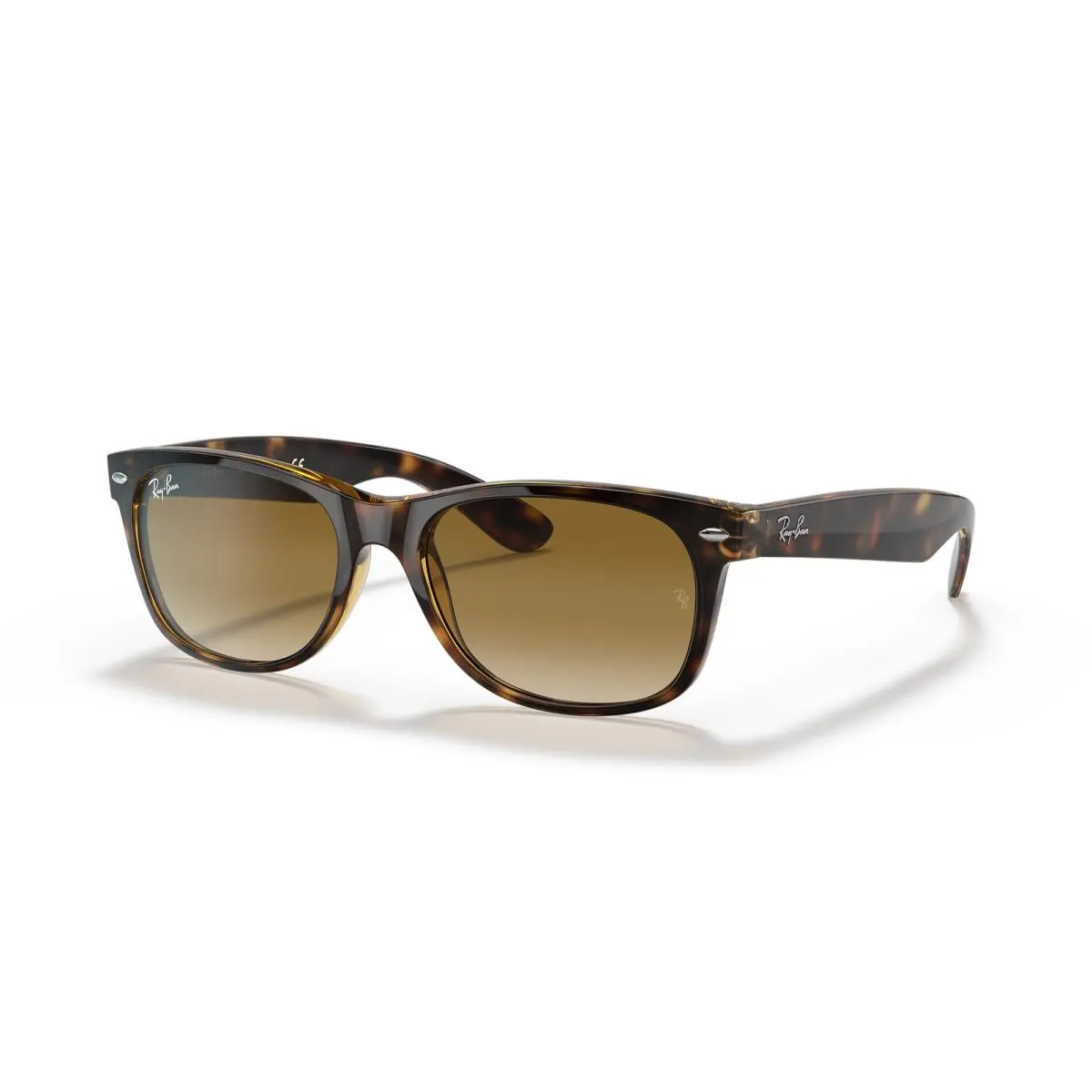 Ray-ban New Wayfarer Classic Wayfarer Classic Light Brown Gradient 55 mm Sunglasses RB2132 710/51