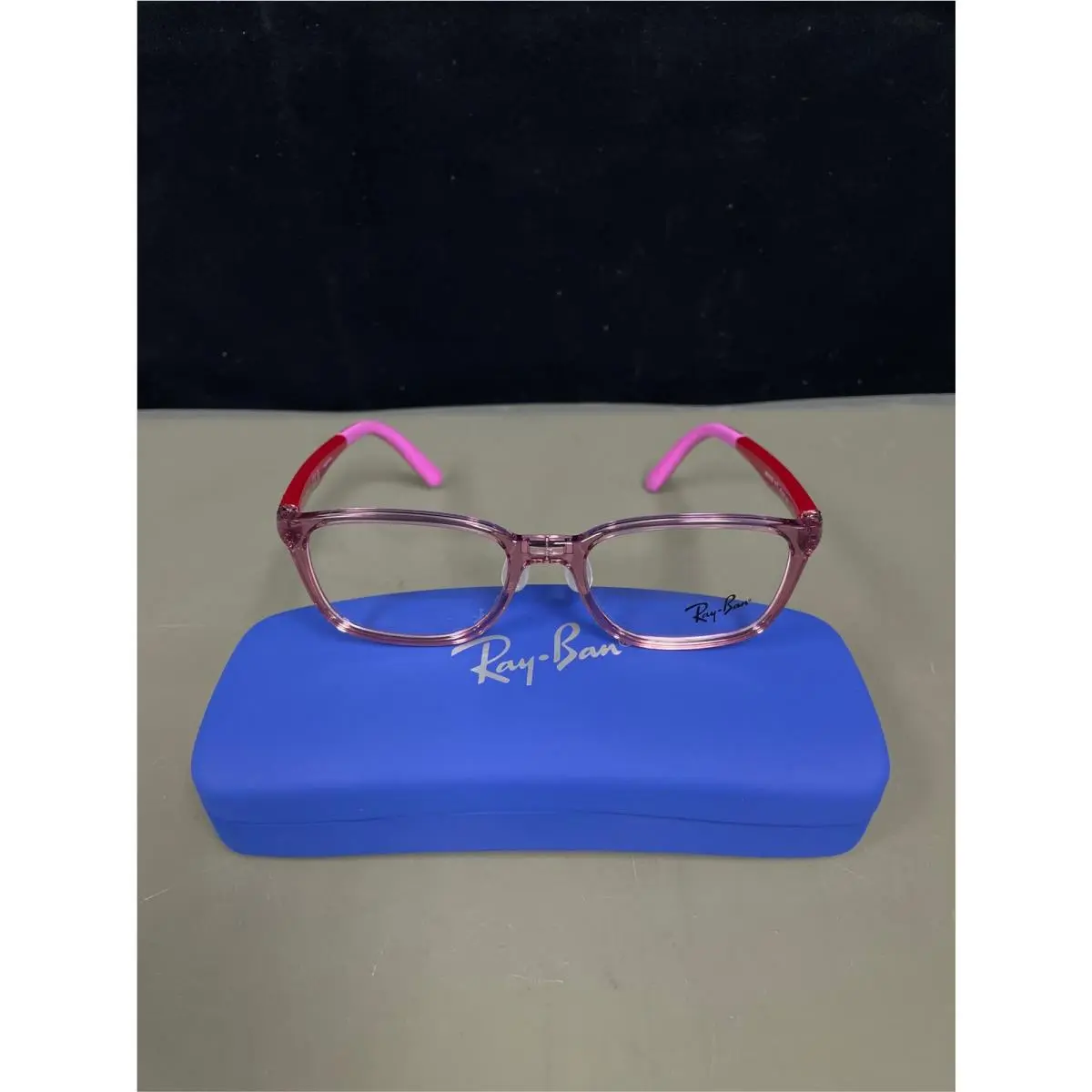 Ray-ban Kids` Ry1617d Rectangular Demo Lenses