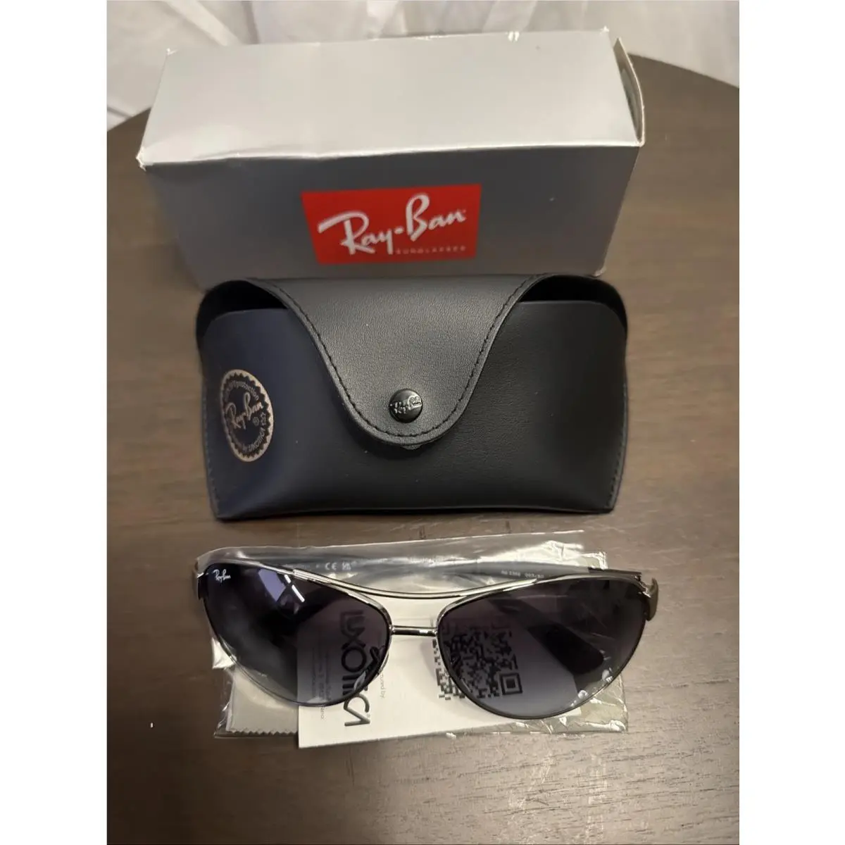 Ray-ban Rb3386 Pilot Sunglasses Gradient 63 mm - Silver/grey