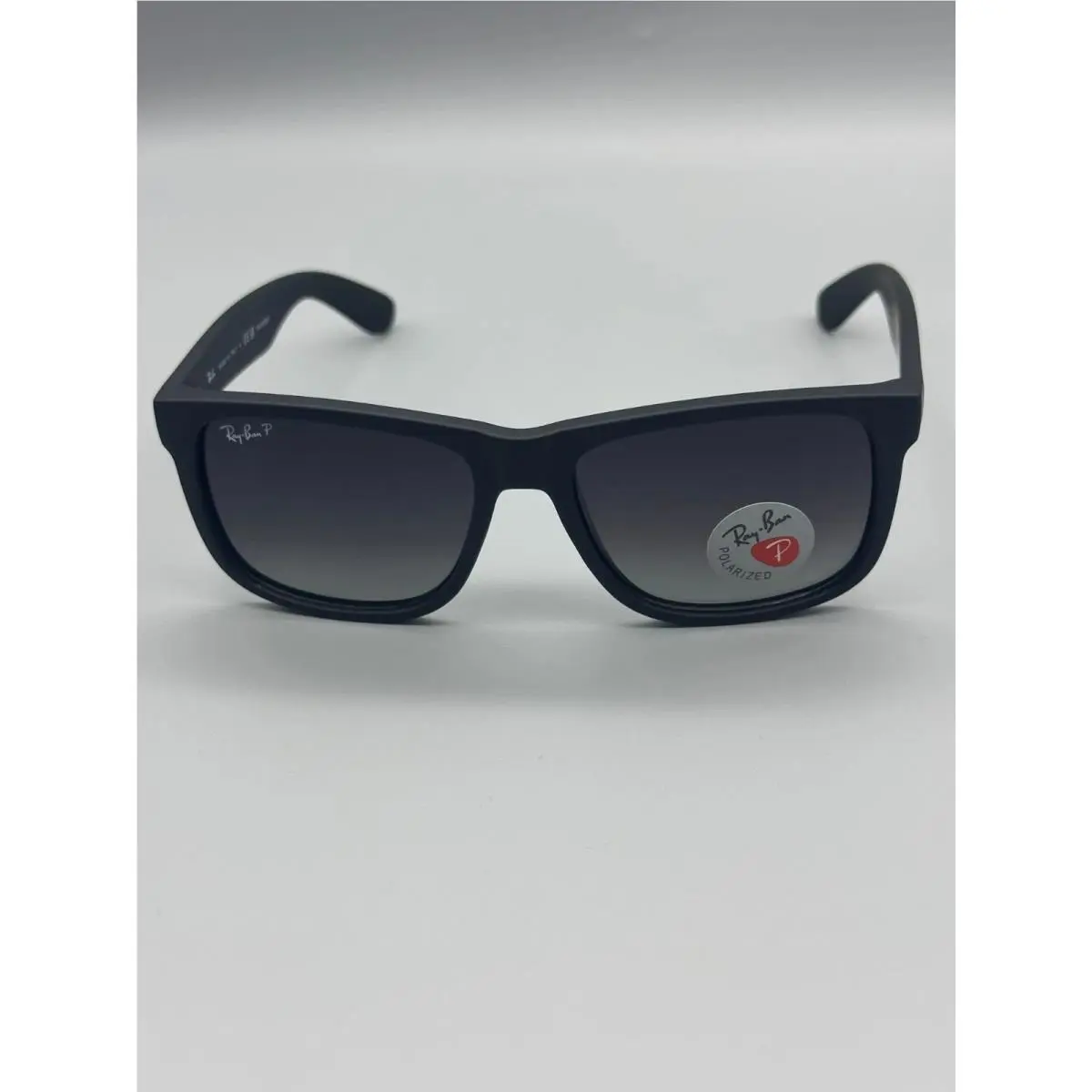 Ray-ban RB4165 622/T3 Justin Polarized Sunglasses Grey Classic Frame 54mm