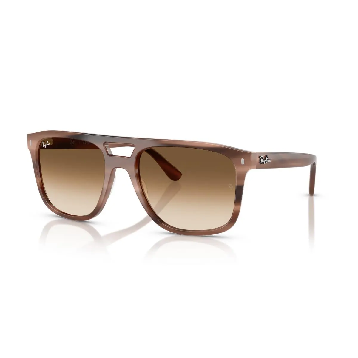 Ray-ban RB2213 Havana Brown/brown Gradient 58 mm Sunglasses RB2213 142351 58-20
