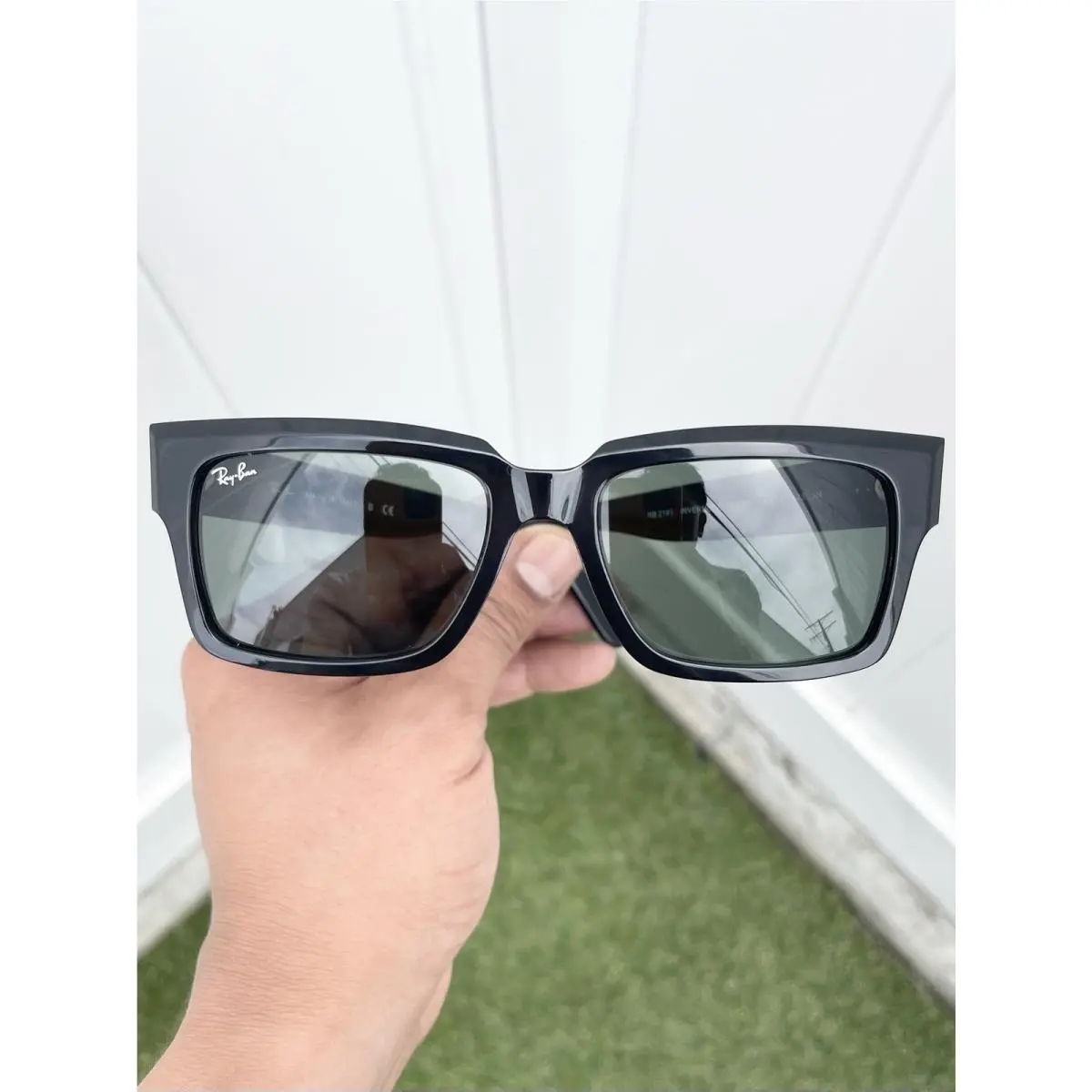 Ray Ban Inverness RB2191 2191 Black G15 Lens Size 54/18