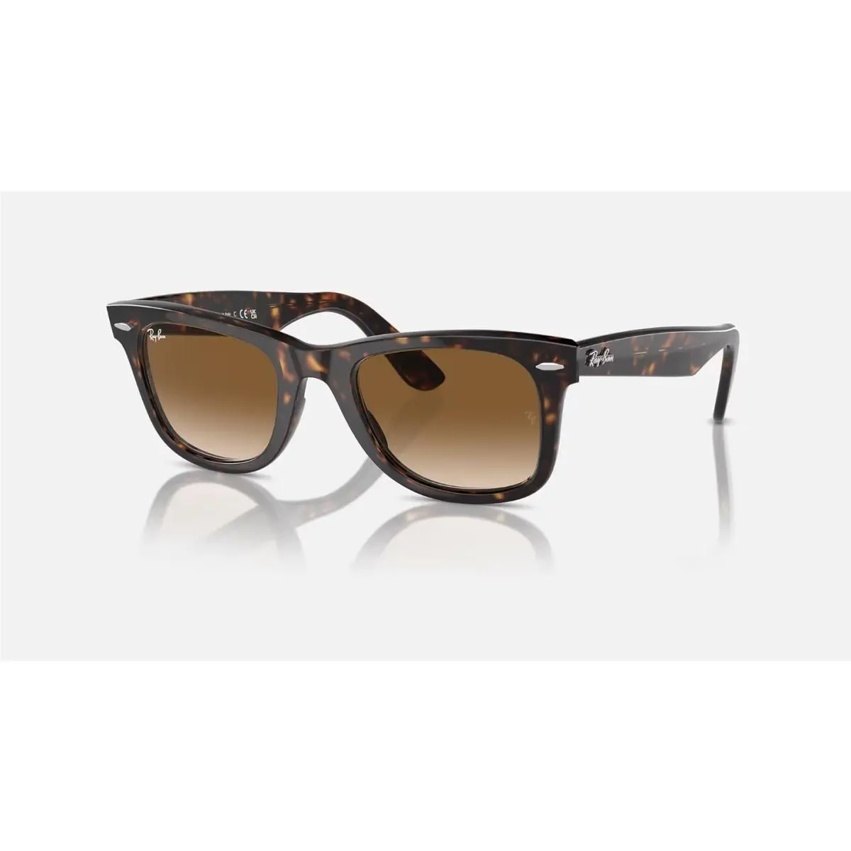 Ray-ban Original Wayfarer Classic Wayfarer Classic Tortoise/light Brown Gradient 50 mm Sunglasses